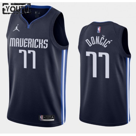Maillot Basket Dallas Mavericks Luka Dončić 77 2020-21 Jordan Brand Statement Edition Swingman - Enfant